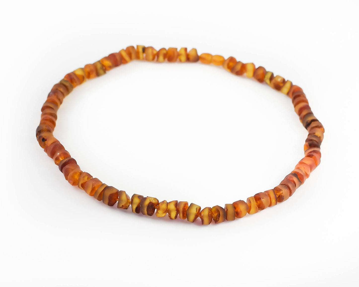 Baltic Amber Tube bead Necklace