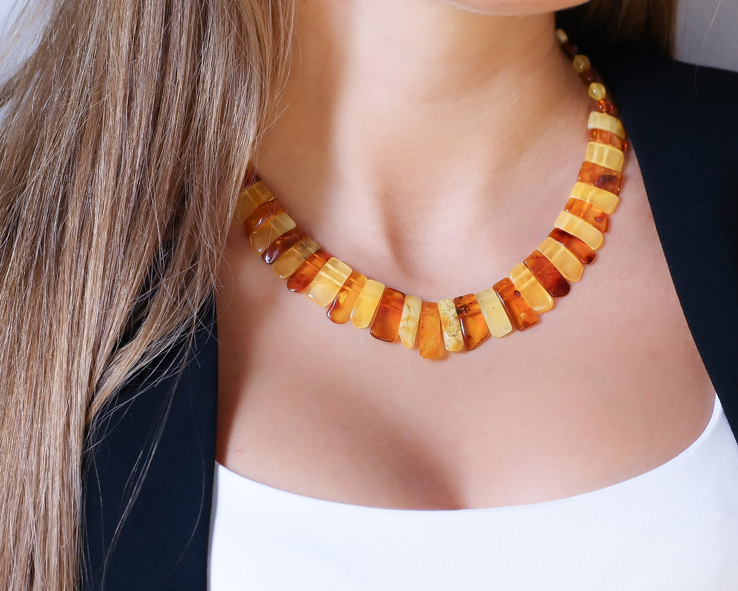 Stunning Necklace Baltic Amber