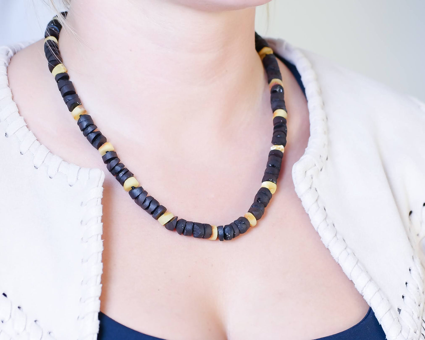 Brown Baltic Amber Necklace