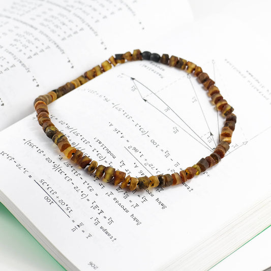Brown Healing Amber Necklace