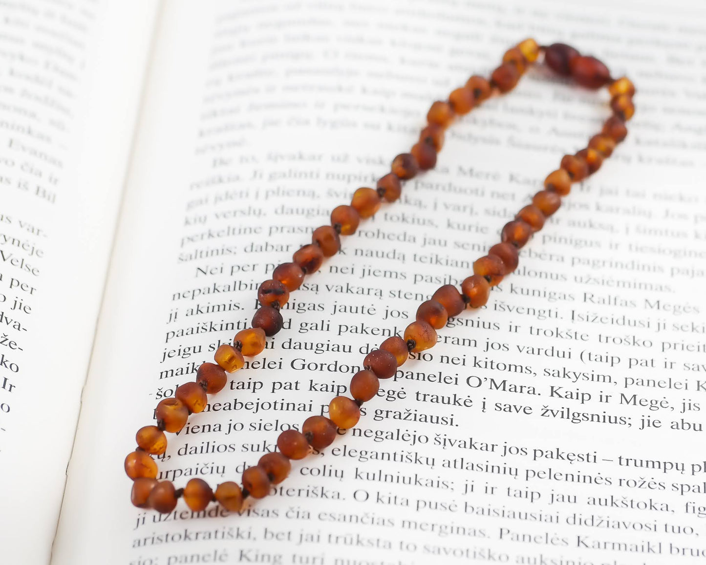 Baltic Amber Raw Healing Necklace