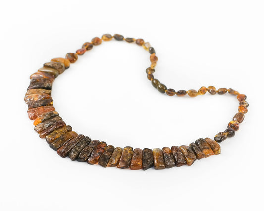 Dark Baltic Amber Necklace