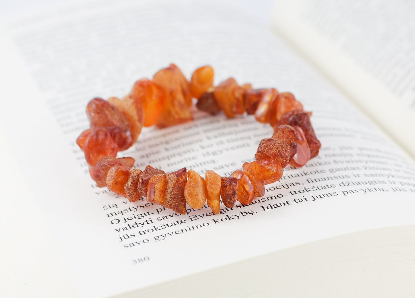 Amber Nugget Bracelet