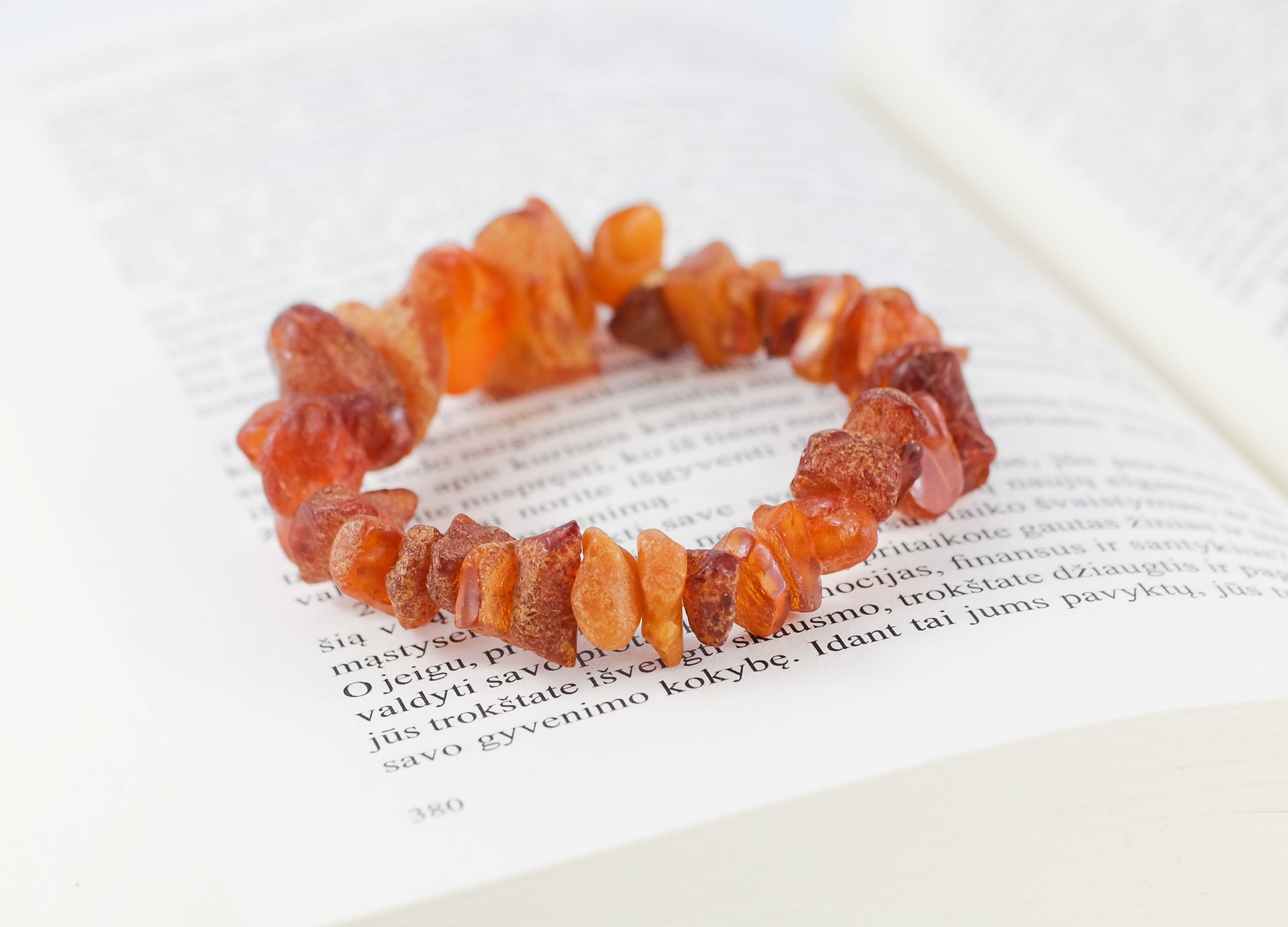 Amber Nugget Bracelet