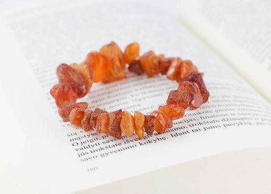 Amber Nugget Bracelet