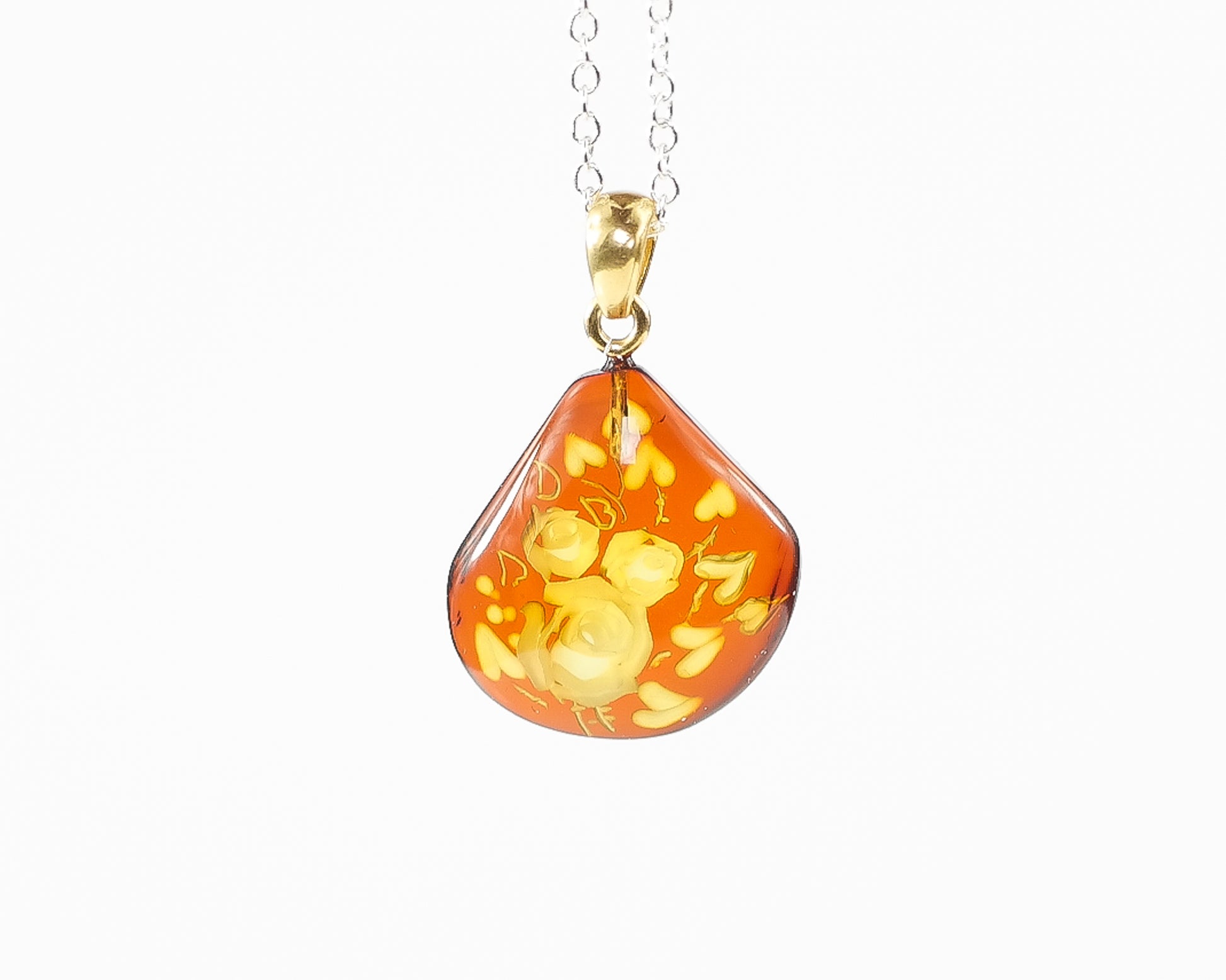 Baltic Amber Nugget Pendant