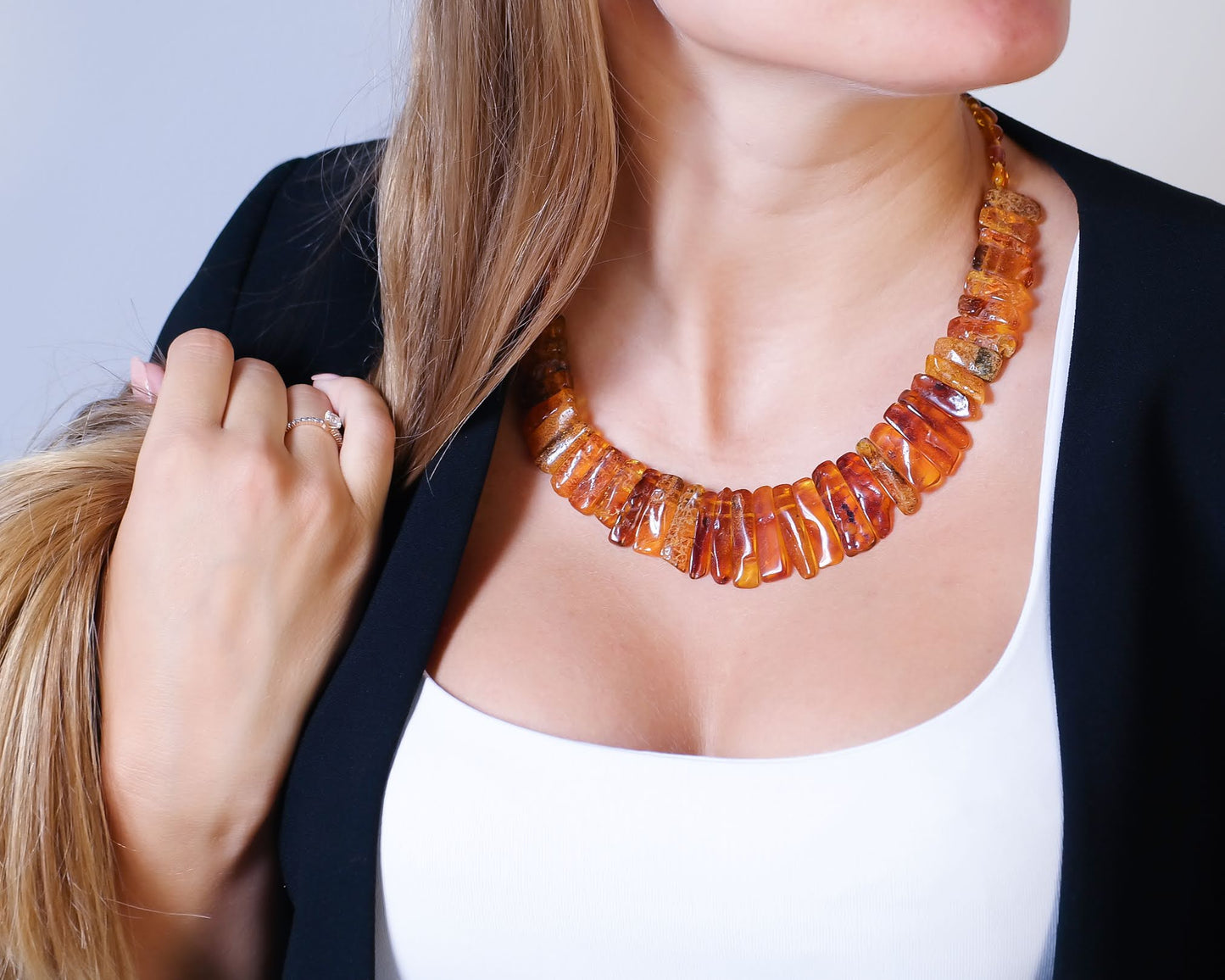 Baltic Amber Collier