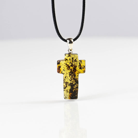 Baltic Amber Cross