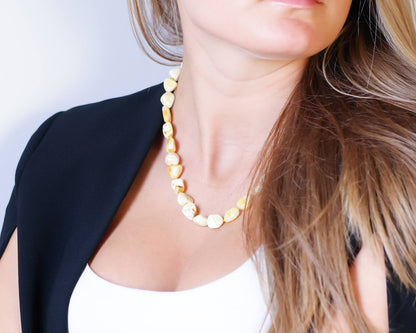 Yellow Amber Necklace