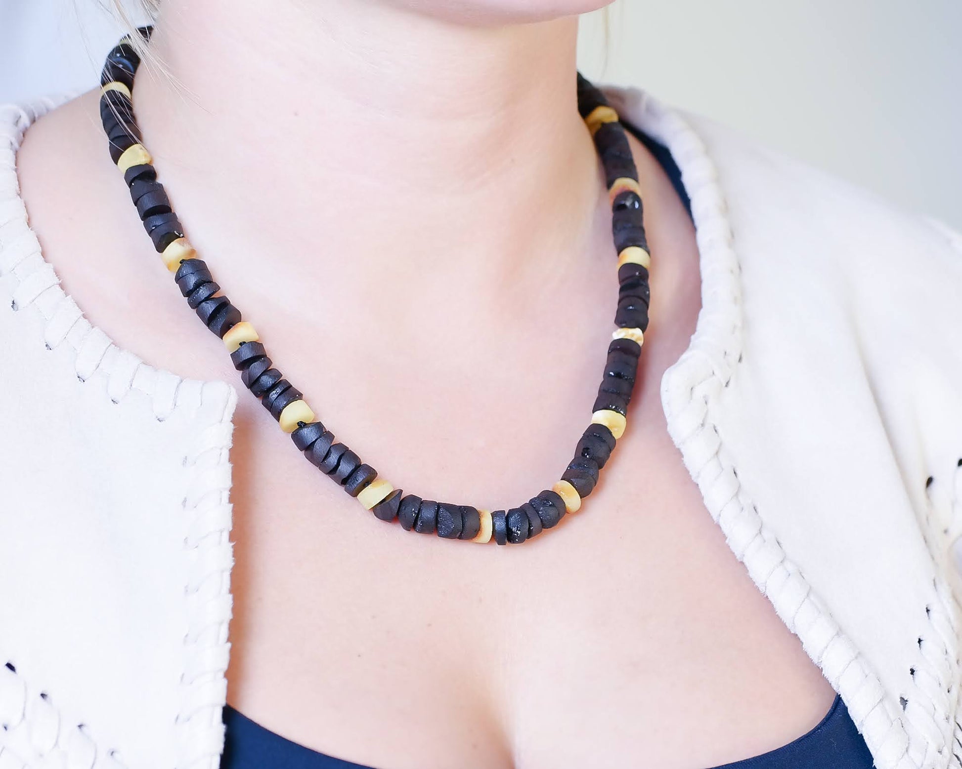 Brown Baltic Amber Necklace