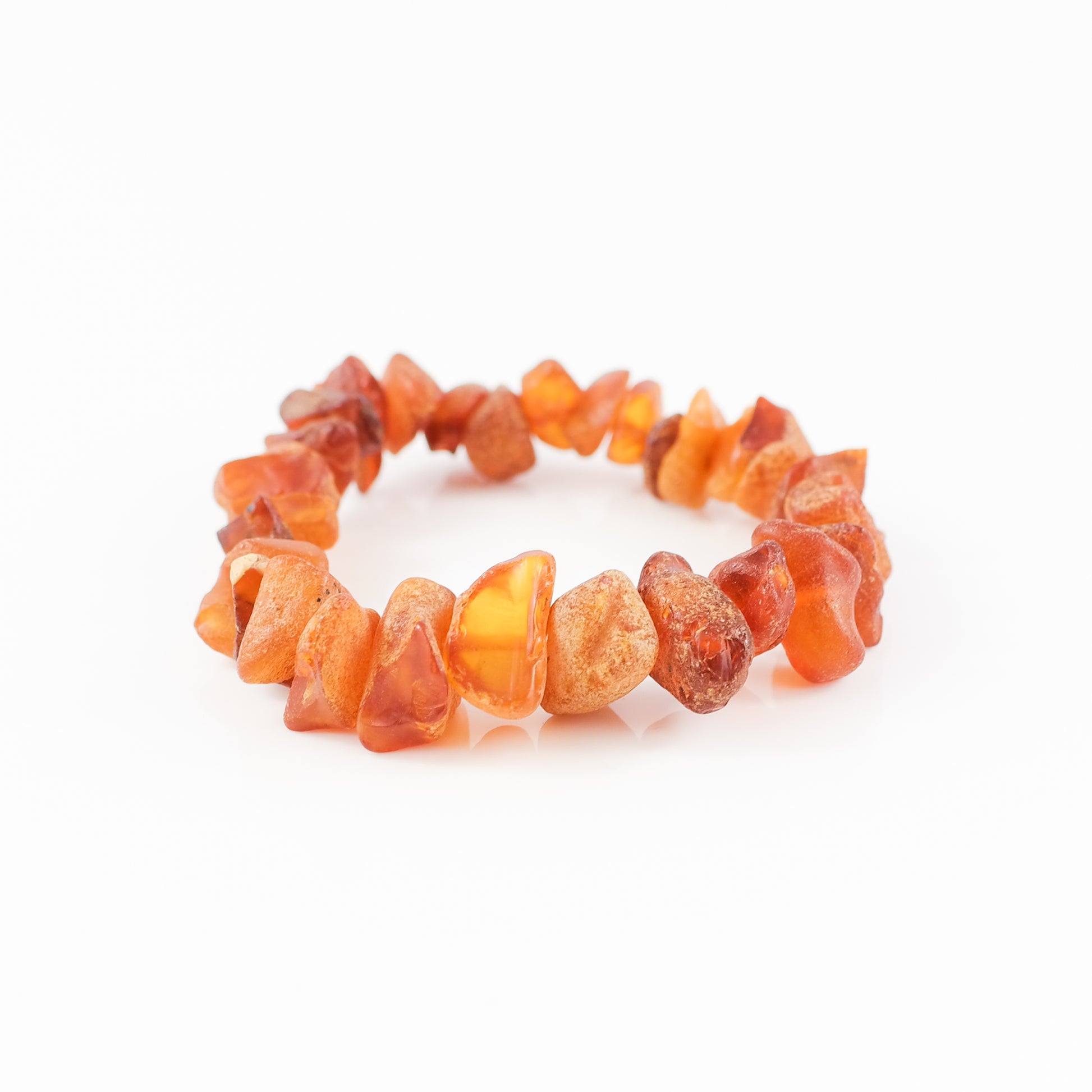 Elastic Amber Bracelet