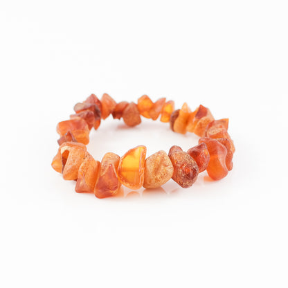 Elastic Amber Bracelet