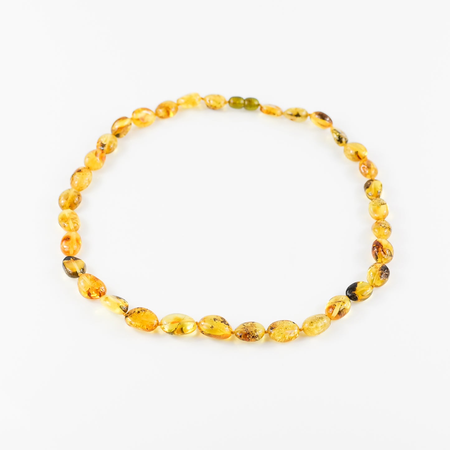 Amber Beads With Sea Sludge