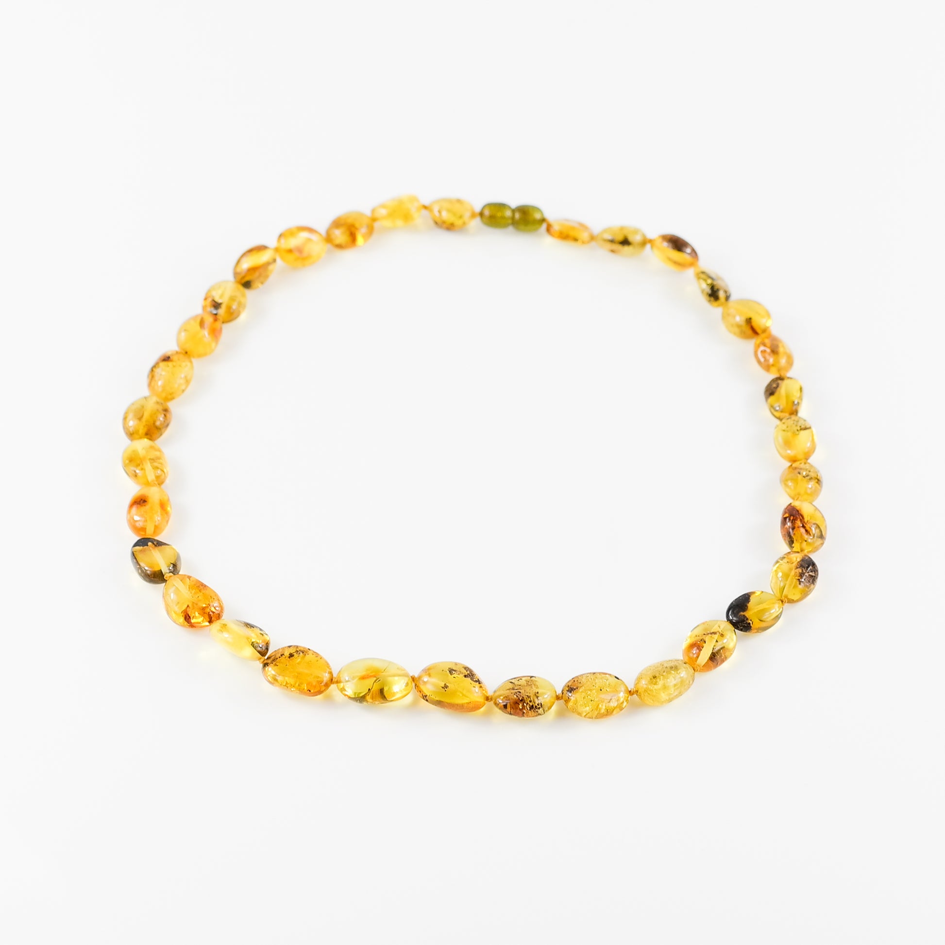 Amber Beads With Sea Sludge