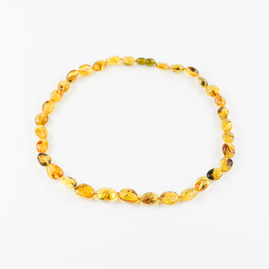 Amber Beads With Sea Sludge
