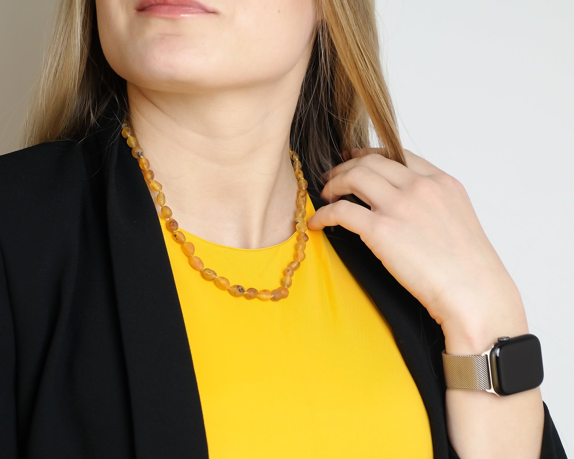 Raw Amber Necklace