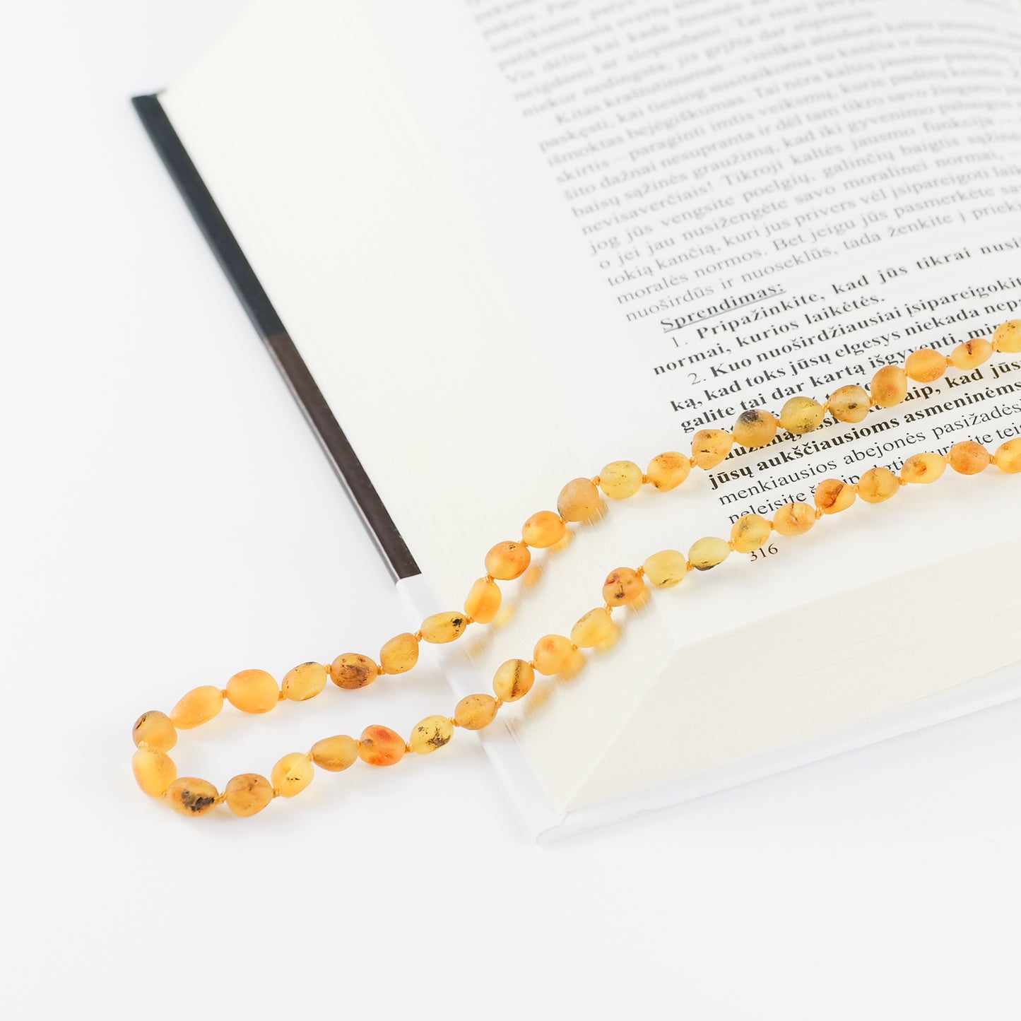 Raw Amber Necklace