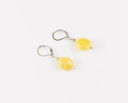 Butterscotch Amber Earrings