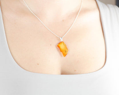 amber pendant inclusion