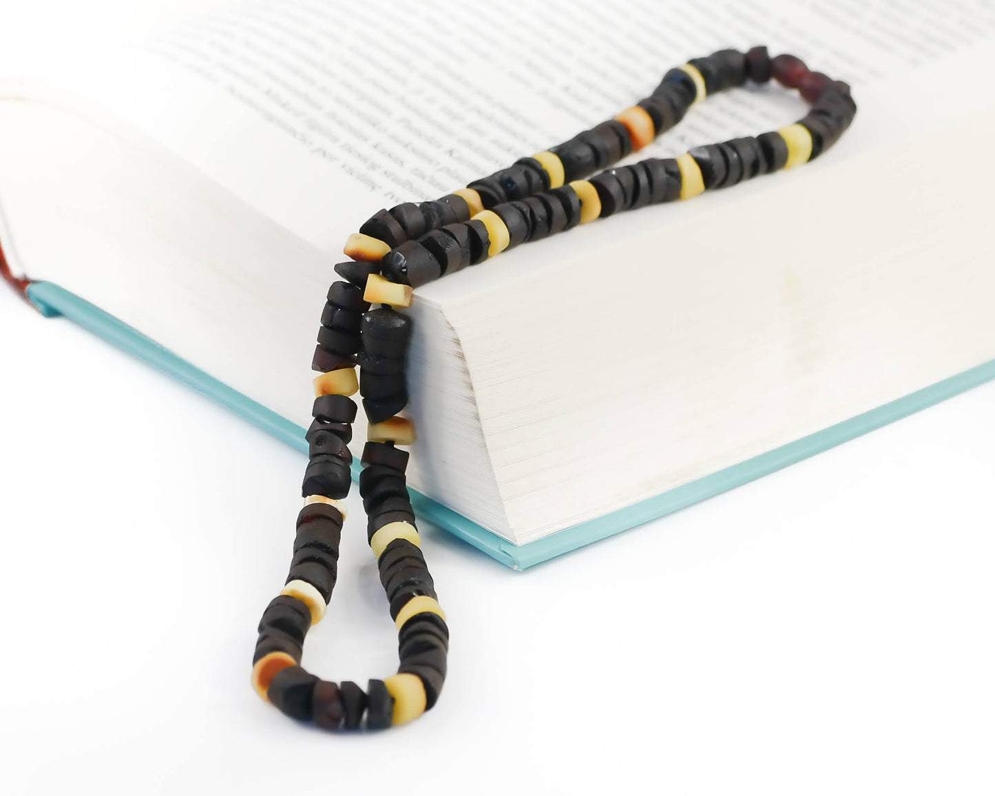 Tube Amber Necklace