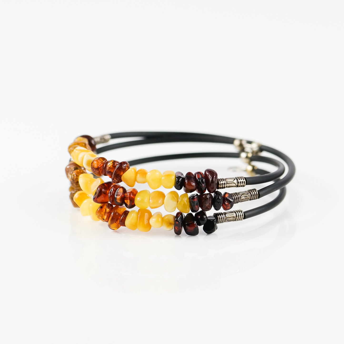 Spiral Style Amber Bracelet