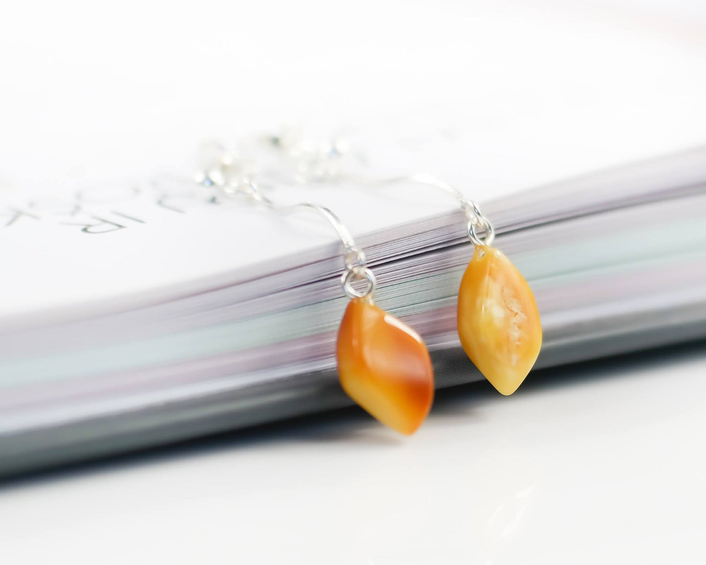 Natural Baltic Amber Earrings