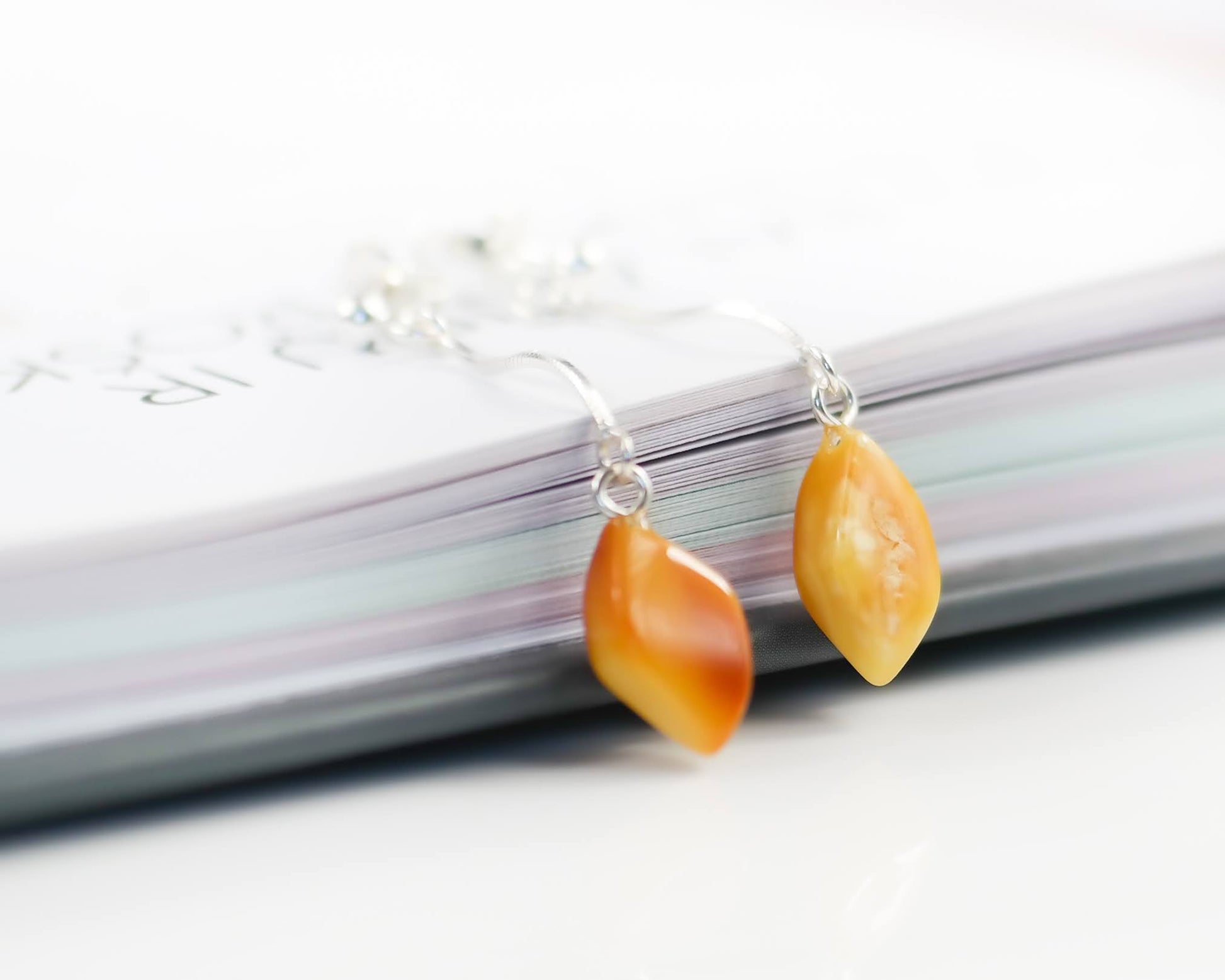 Natural Baltic Amber Earrings