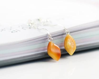 Natural Baltic Amber Earrings