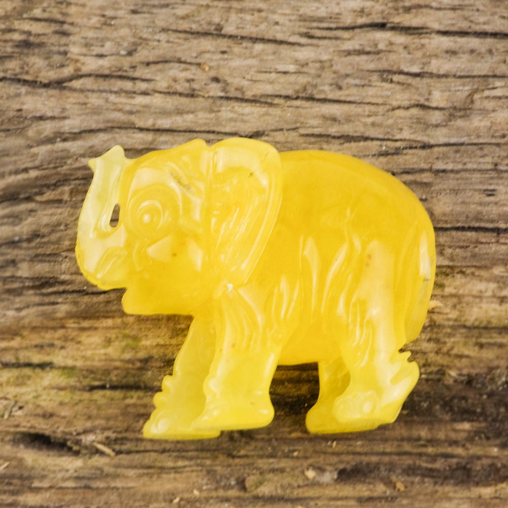 Amber Carving Elephant