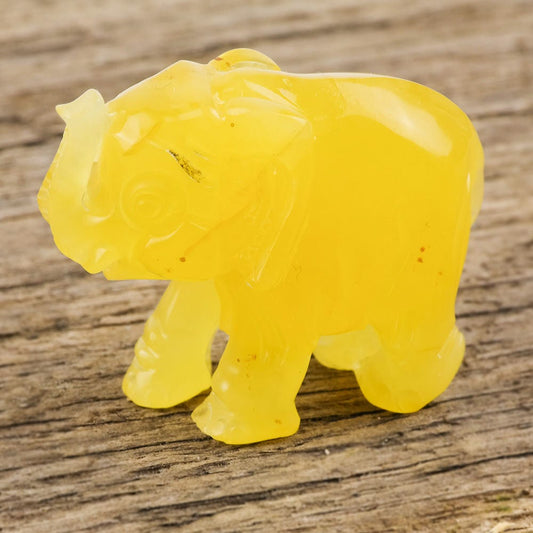 Amber Figurine Elephant