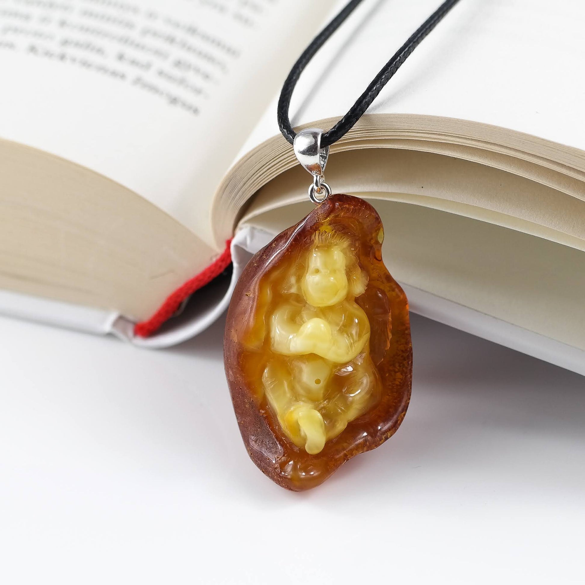 Amber Nugget Carving